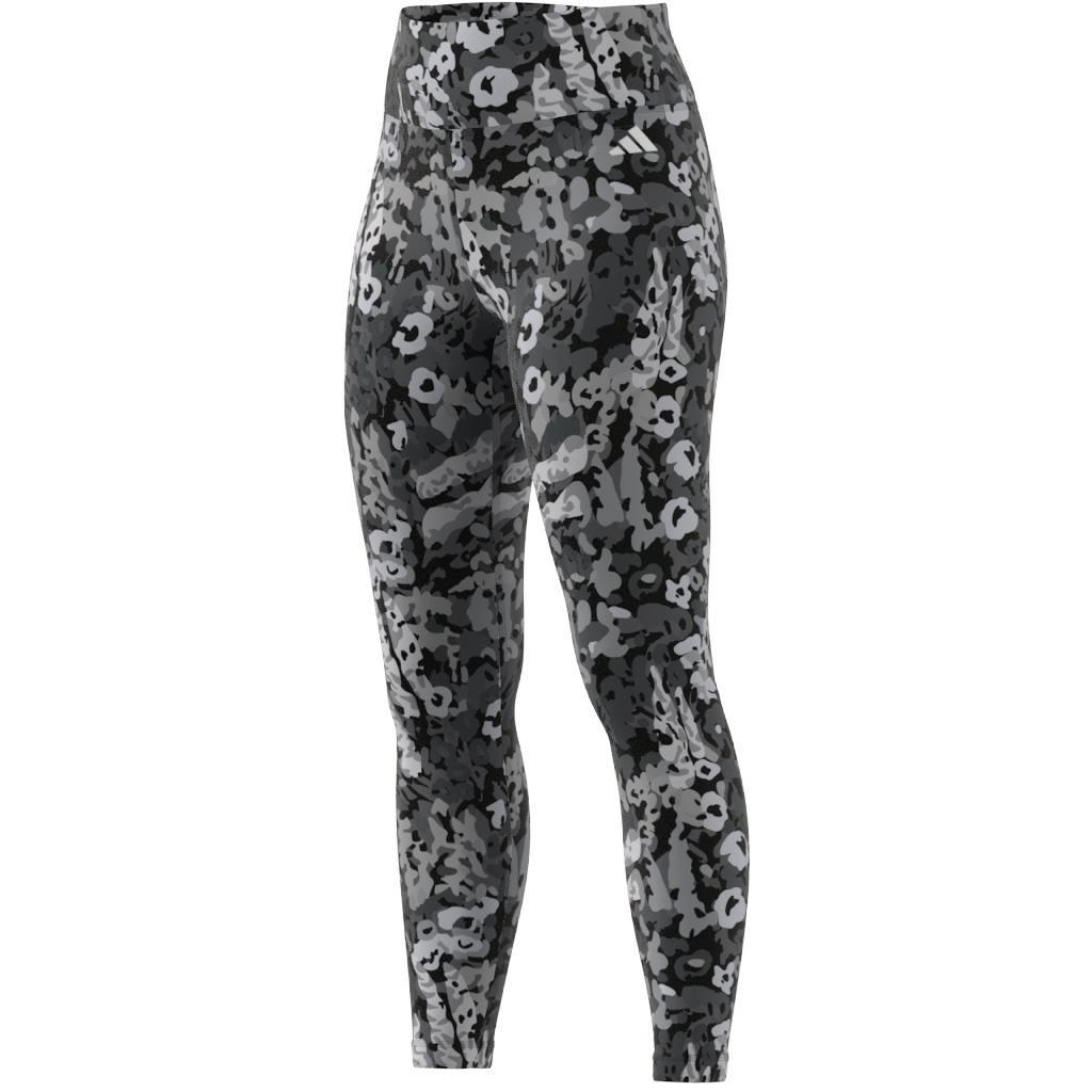 Train Essentials Printed High-Waisted 7/8 Leggings, Grey, A901_ONE, large image number 13