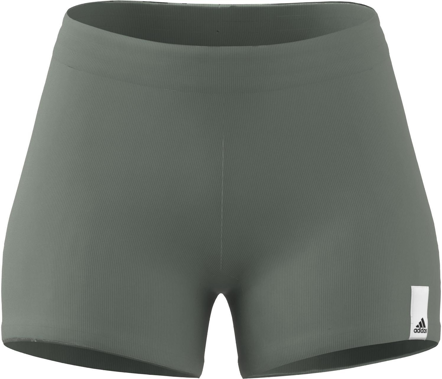 Lounge Rib Booty Shorts, Green, A901_ONE, large image number 0