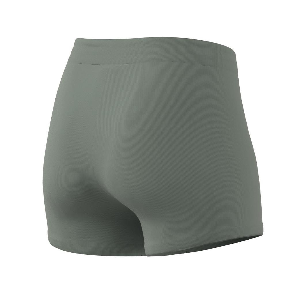Lounge Rib Booty Shorts, Green, A901_ONE, large image number 4