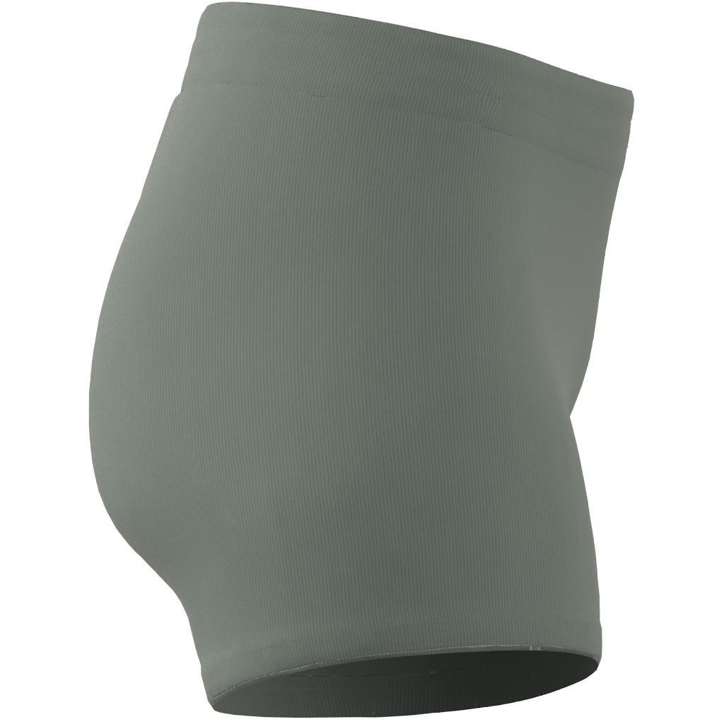 Lounge Rib Booty Shorts, Green, A901_ONE, large image number 10