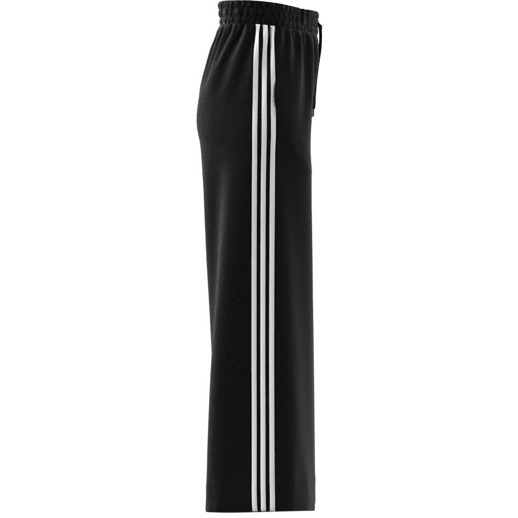 Essentials 3-Stripes French Terry Wide Joggers, Black, A901_ONE, large image number 9