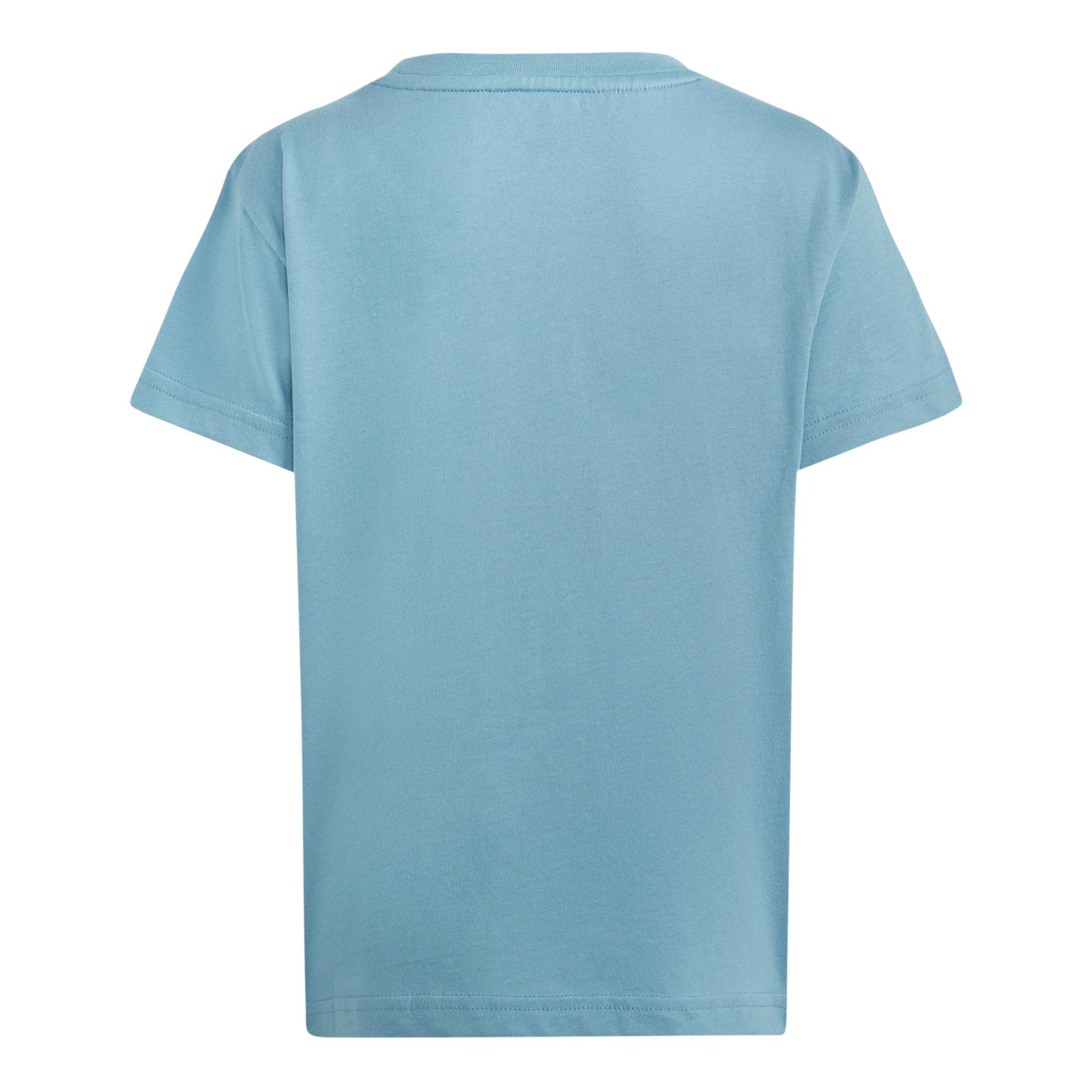 Unisex Kids Adicolor Trefoil T-Shirt, Blue, A901_ONE, large image number 2