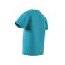 Unisex Kids Adicolor Trefoil T-Shirt, Blue, A901_ONE, thumbnail image number 9