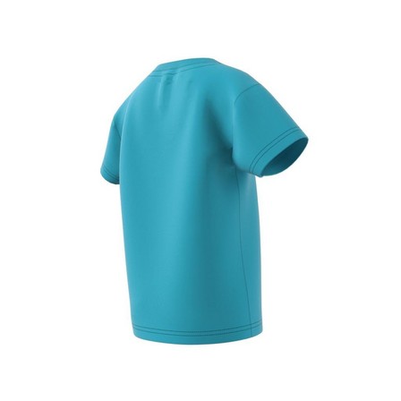 Unisex Kids Adicolor Trefoil T-Shirt, Blue, A901_ONE, large image number 11