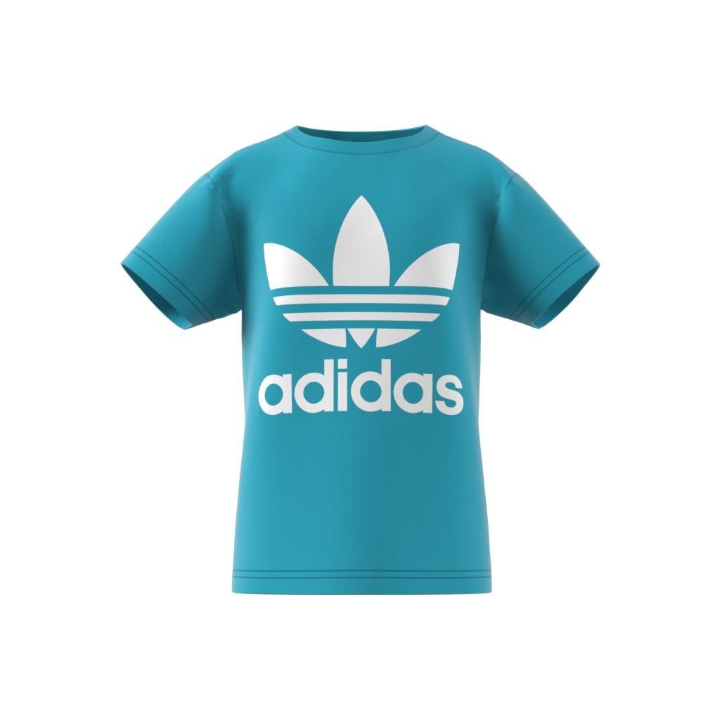 Unisex Kids Adicolor Trefoil T-Shirt, Blue, A901_ONE, large image number 13