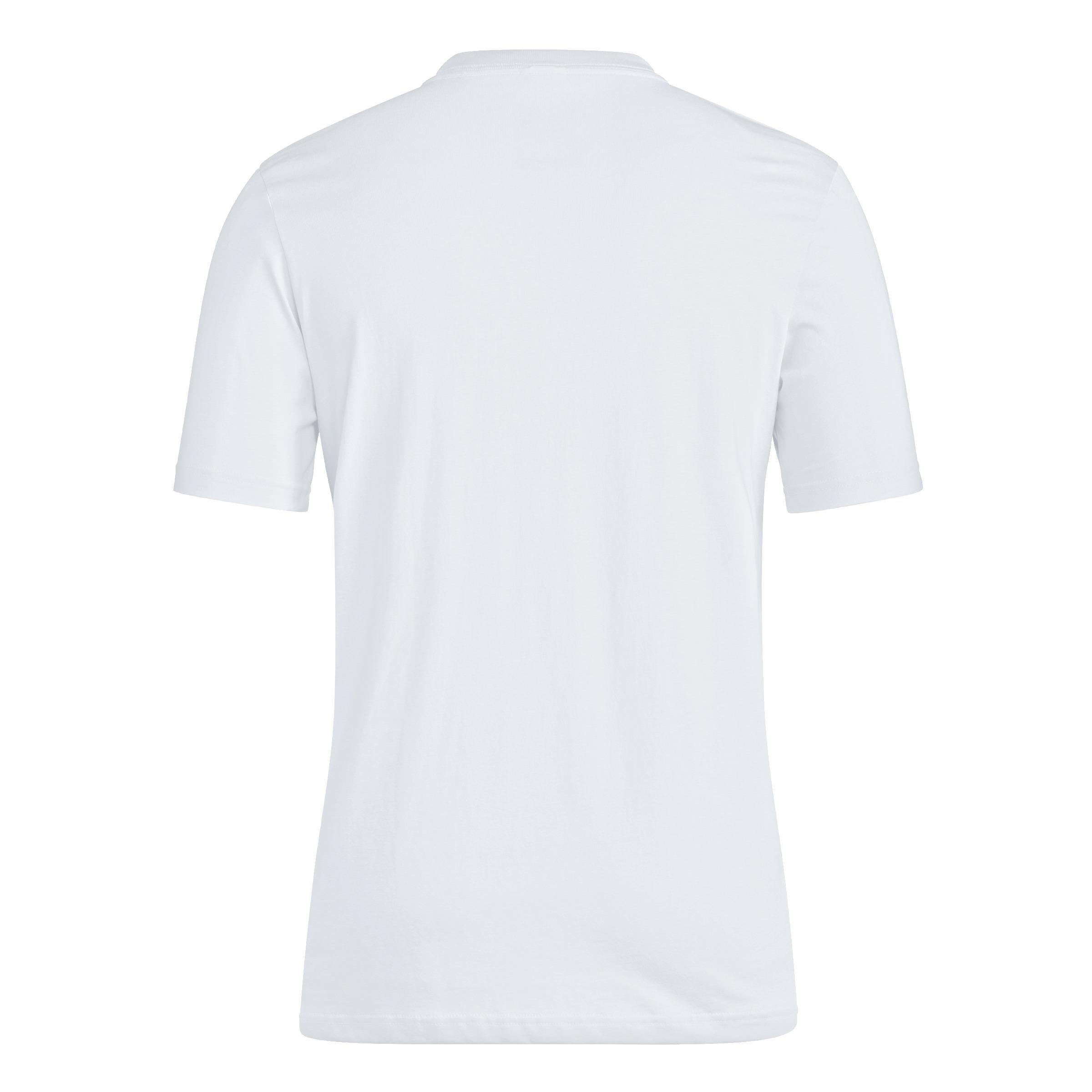 Essentials Single Jersey Embroidered Small Logo T-Shirt, White, A901_ONE, large image number 2