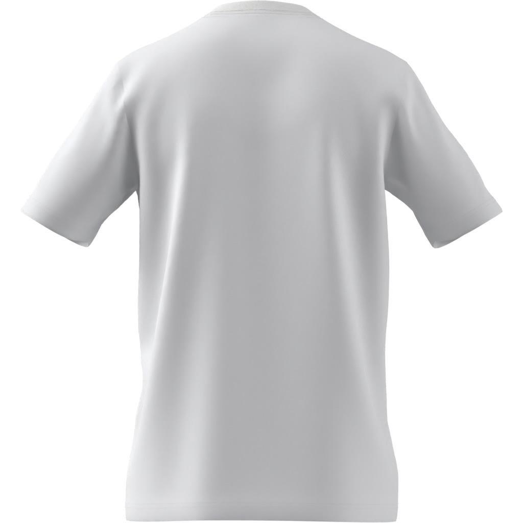Essentials Single Jersey Embroidered Small Logo T-Shirt, White, A901_ONE, large image number 4