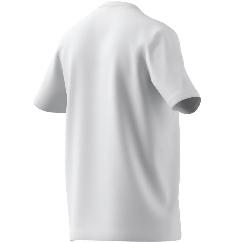 Essentials Single Jersey Embroidered Small Logo T-Shirt, White, A901_ONE, large image number 5