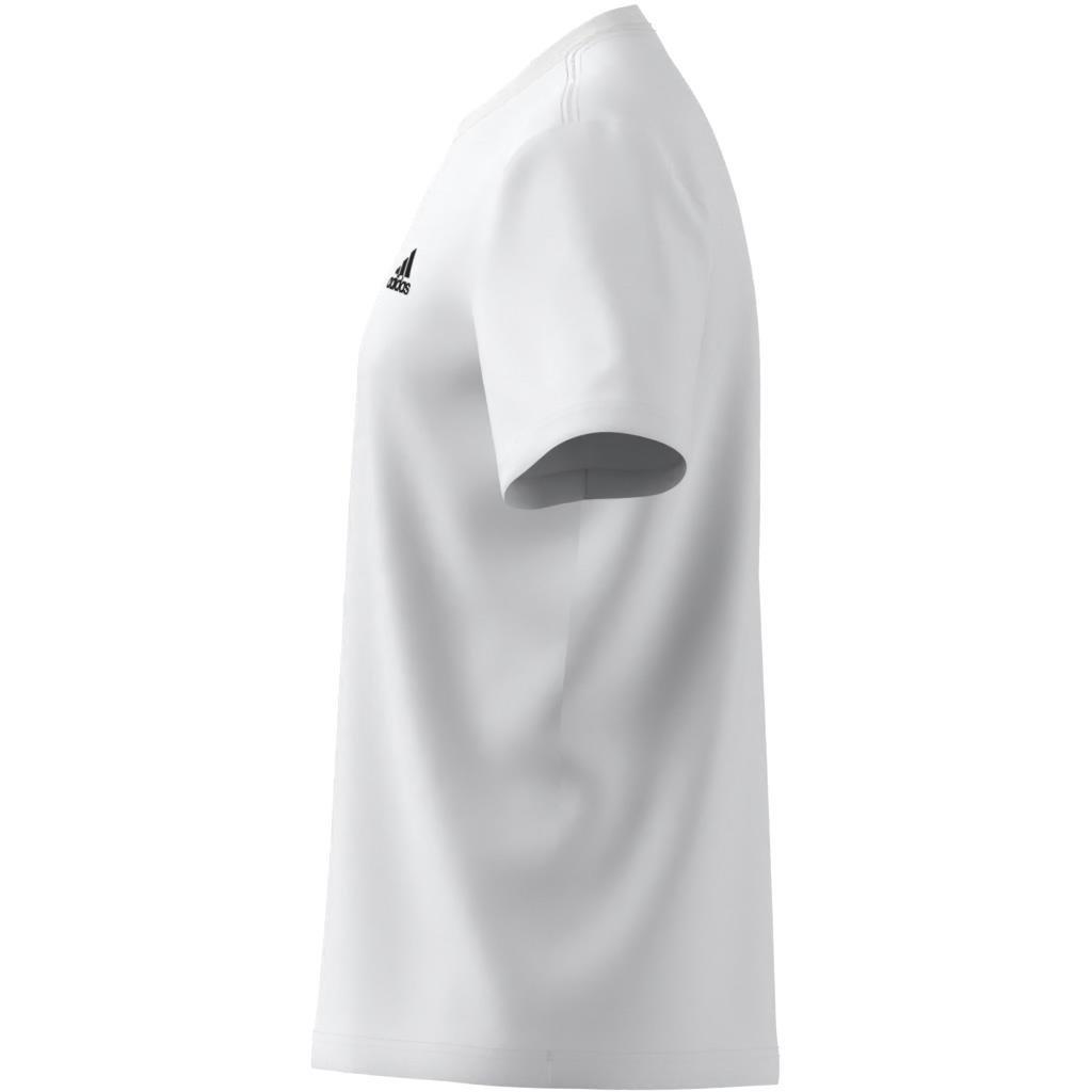 Essentials Single Jersey Embroidered Small Logo T-Shirt, White, A901_ONE, large image number 6