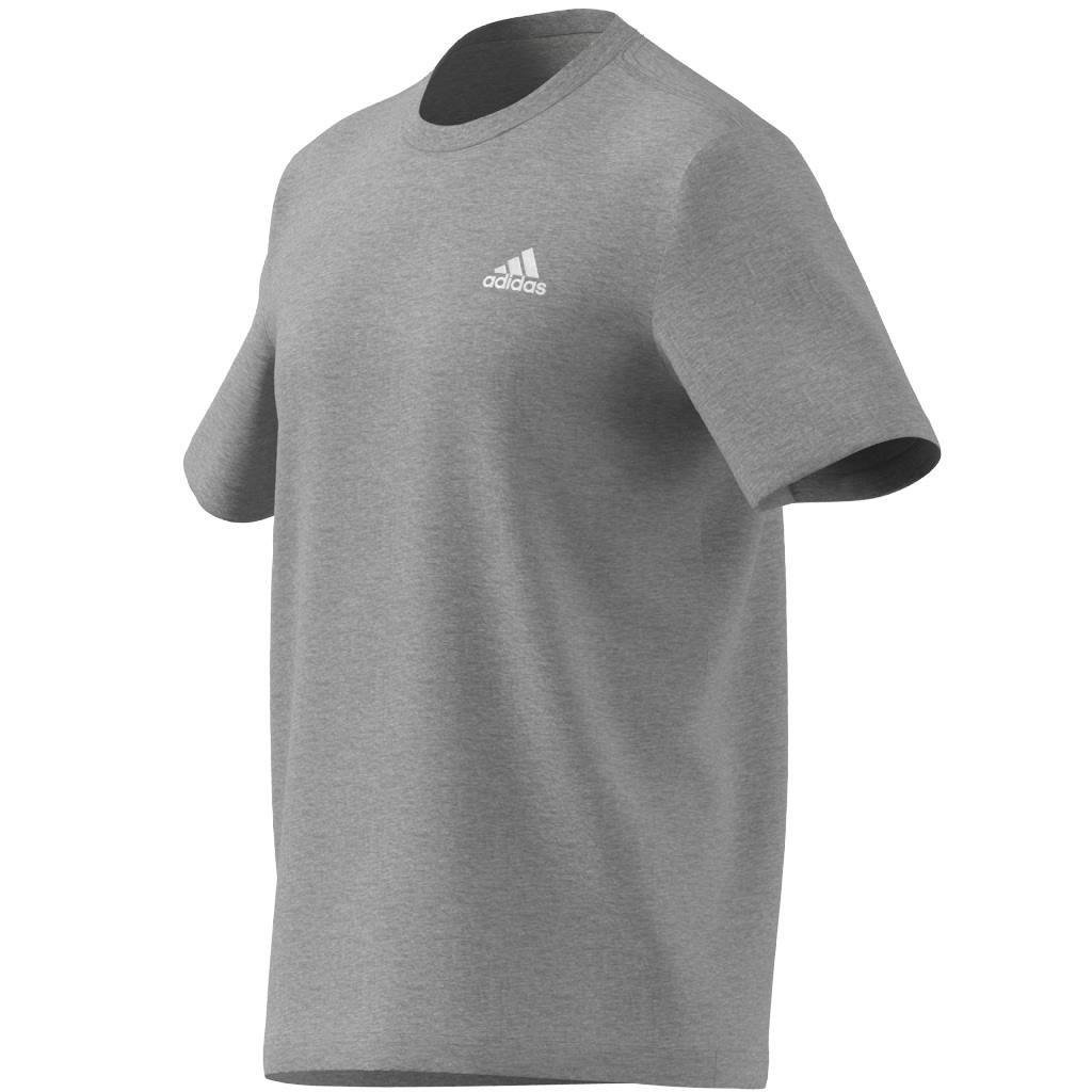Essentials Single Jersey Embroidered Small Logo T-Shirt, Grey, , large image number 2