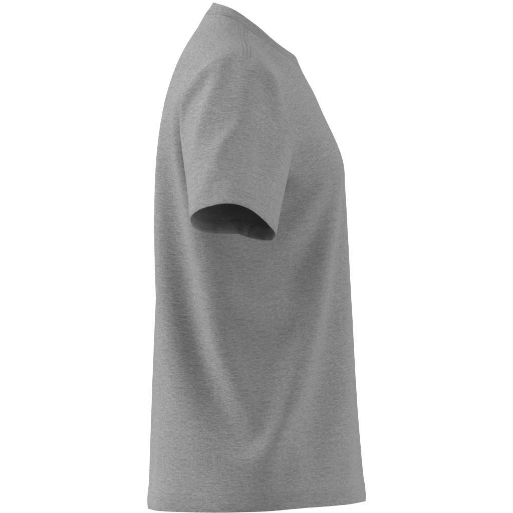 Essentials Single Jersey Embroidered Small Logo T-Shirt, Grey, , large image number 6