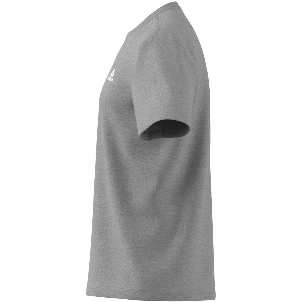 Essentials Single Jersey Embroidered Small Logo T-Shirt, Grey, , large image number 9