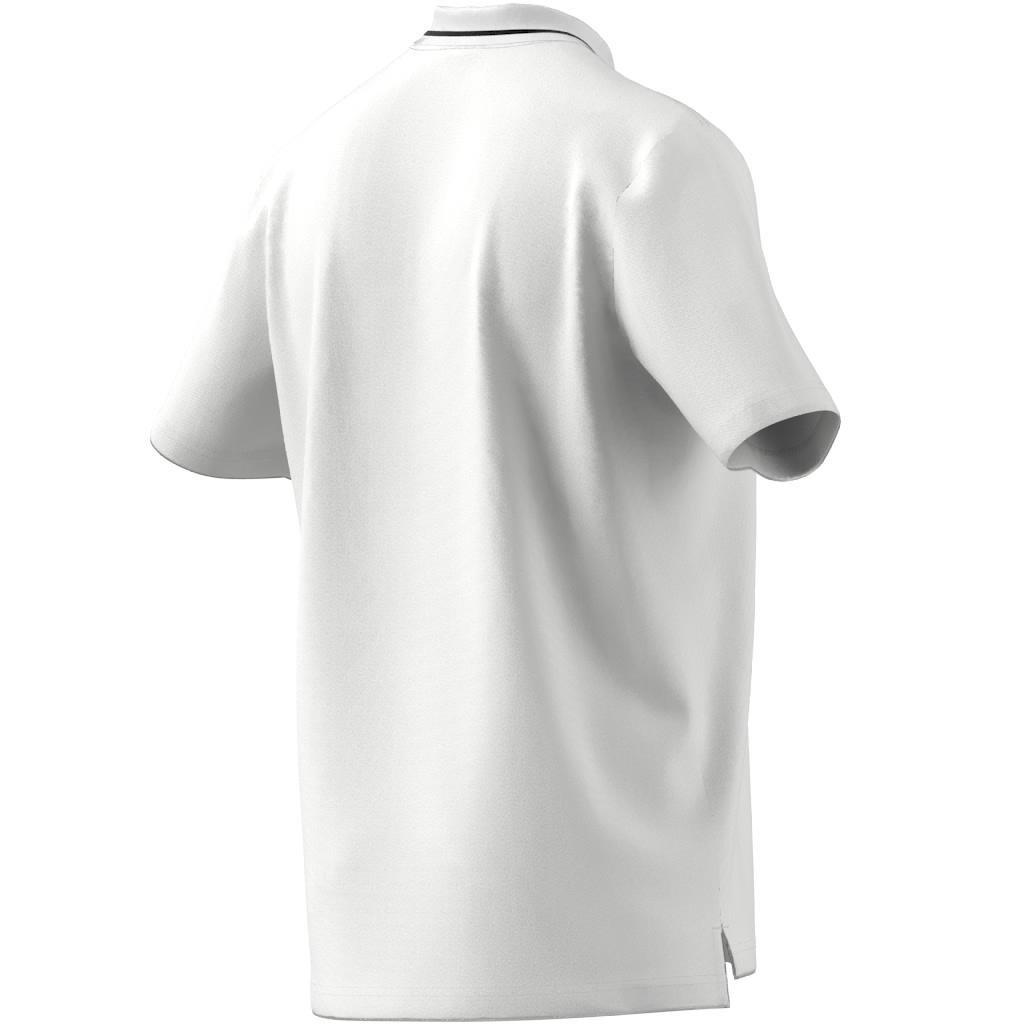Essentials Pique Small Logo Polo Shirt, White, A901_ONE, large image number 14