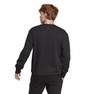 Men Essentials French Terry Big Logo Sweatshirt, Black, A901_ONE, thumbnail image number 3