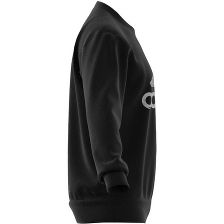 Men Essentials French Terry Big Logo Sweatshirt, Black, A901_ONE, large image number 9