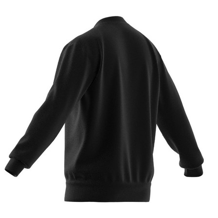 Men Essentials French Terry Big Logo Sweatshirt, Black, A901_ONE, large image number 10