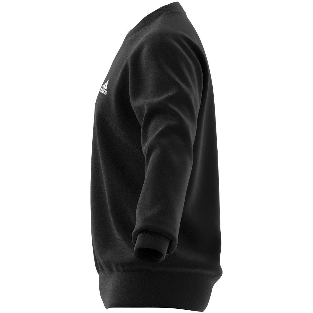 Essentials French Terry Embroidered Small Logo Sweatshirt, Black, A901_ONE, large image number 9