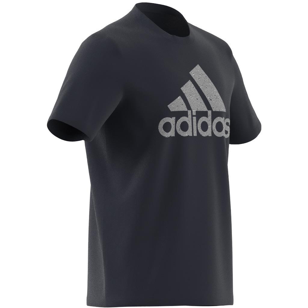 Essentials Single Jersey Big Logo T-Shirt, Blue, A901_ONE, large image number 8