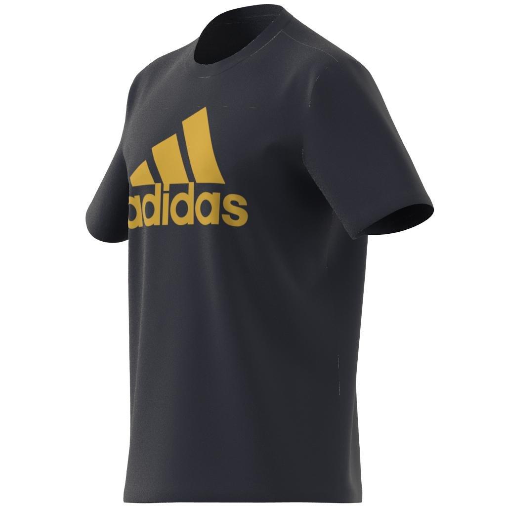 Essentials Single Jersey Big Logo T-Shirt, Blue, A901_ONE, large image number 11