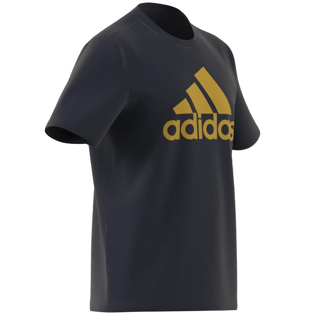 Essentials Single Jersey Big Logo T-Shirt, Blue, A901_ONE, large image number 14