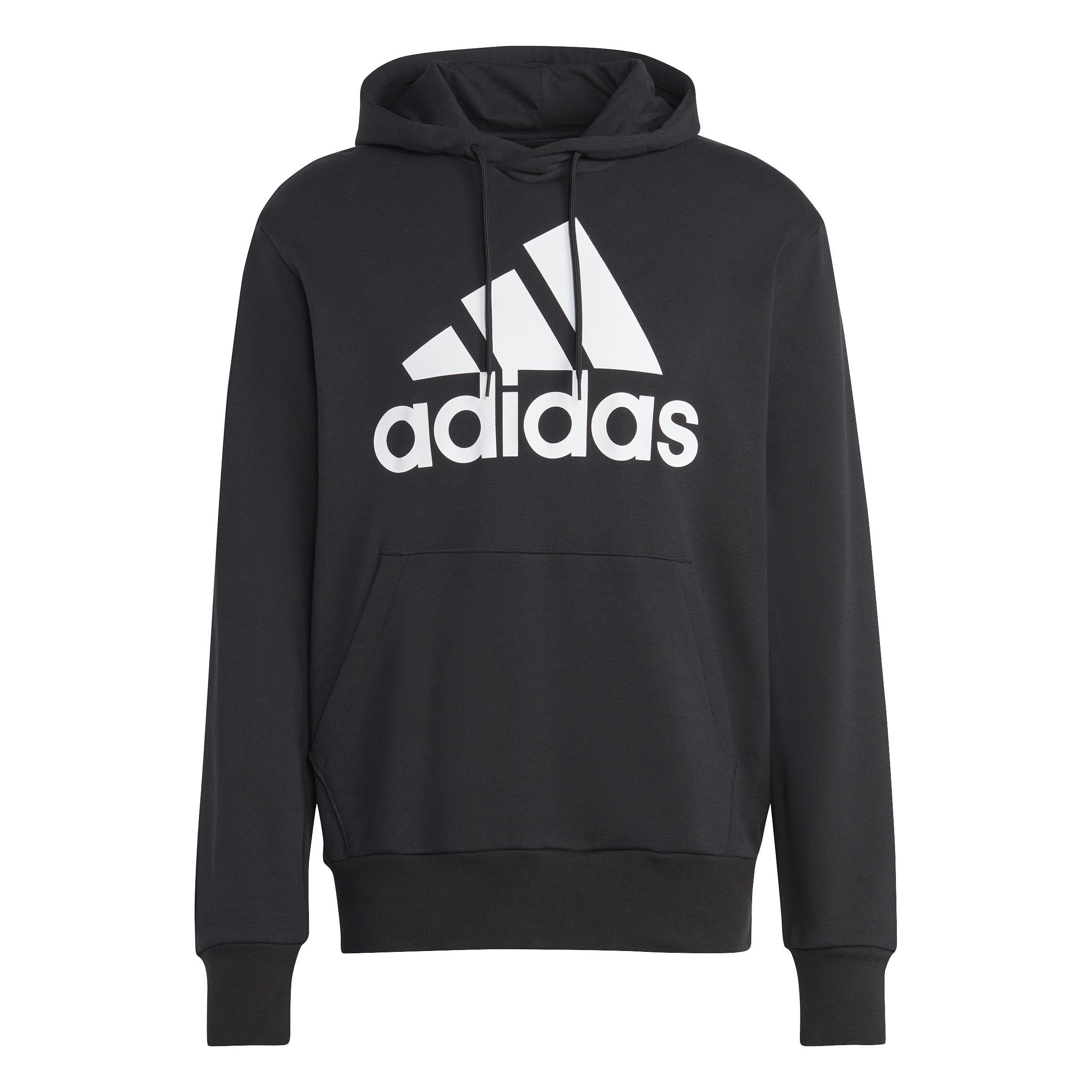 Essentials French Terry Big Logo Hoodie, Black, , large image number 0