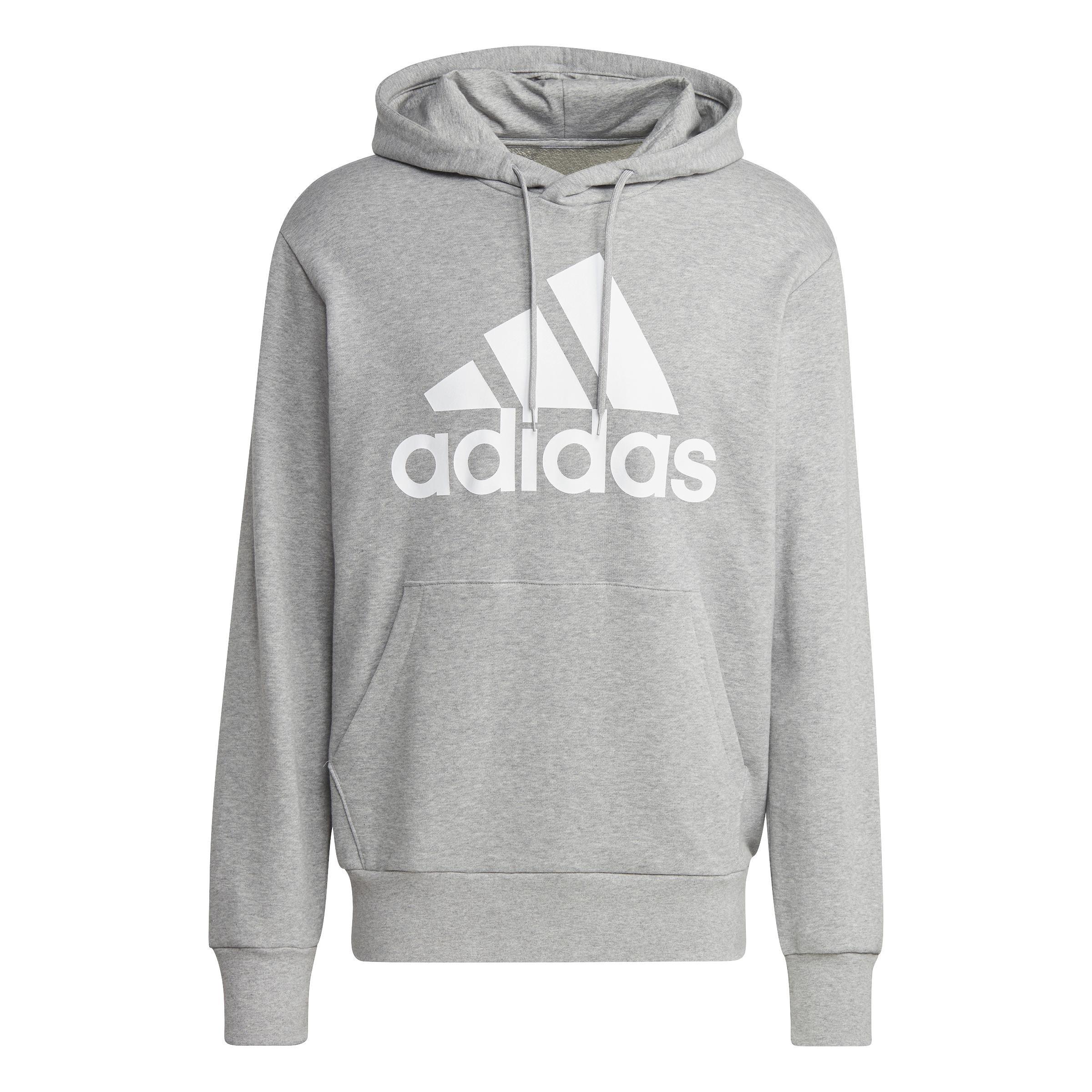 Essentials French Terry Big Logo Hoodie, Grey, , large image number 1