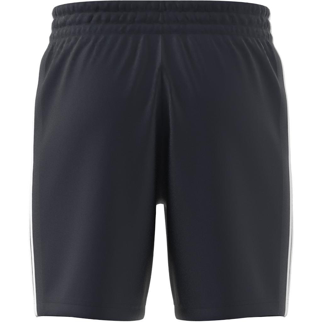 Essentials 3-Stripes Shorts, Blue, A901_ONE, large image number 5