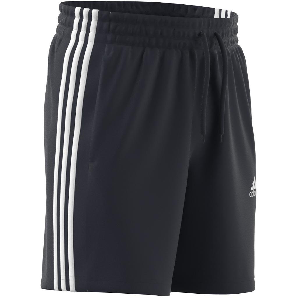 Essentials 3-Stripes Shorts, Blue, A901_ONE, large image number 6