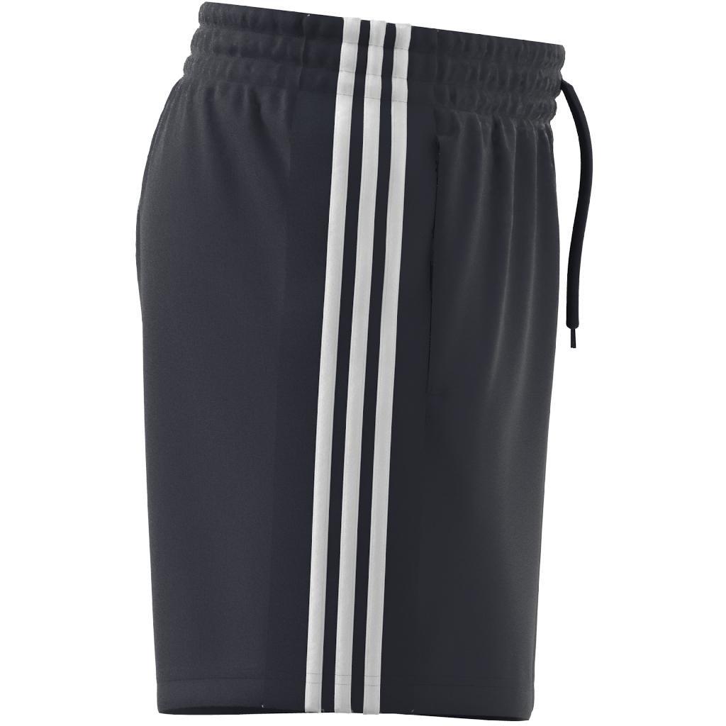Essentials 3-Stripes Shorts, Blue, A901_ONE, large image number 7