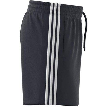 Men Essentials 3-Stripes Shorts, Blue, A901_ONE, large image number 7