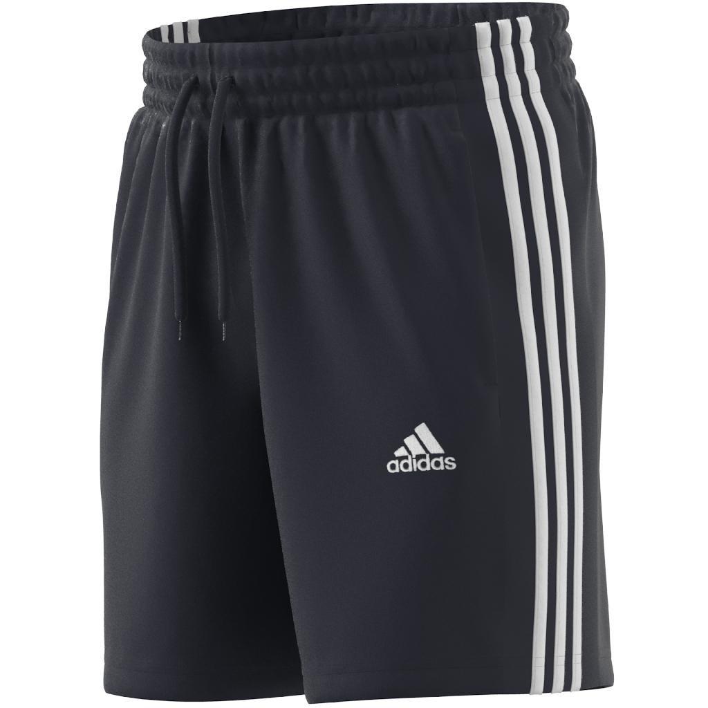 Essentials 3-Stripes Shorts, Blue, A901_ONE, large image number 9