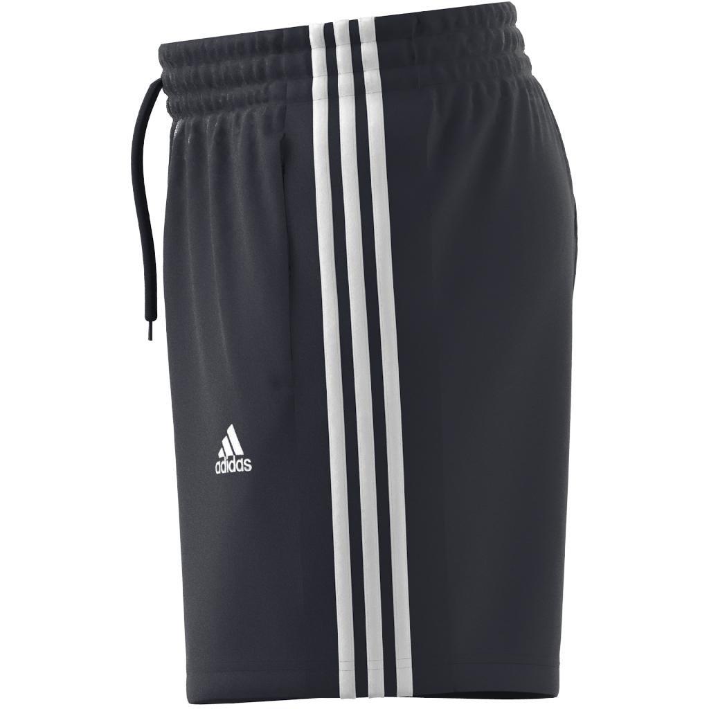 Essentials 3-Stripes Shorts, Blue, A901_ONE, large image number 13