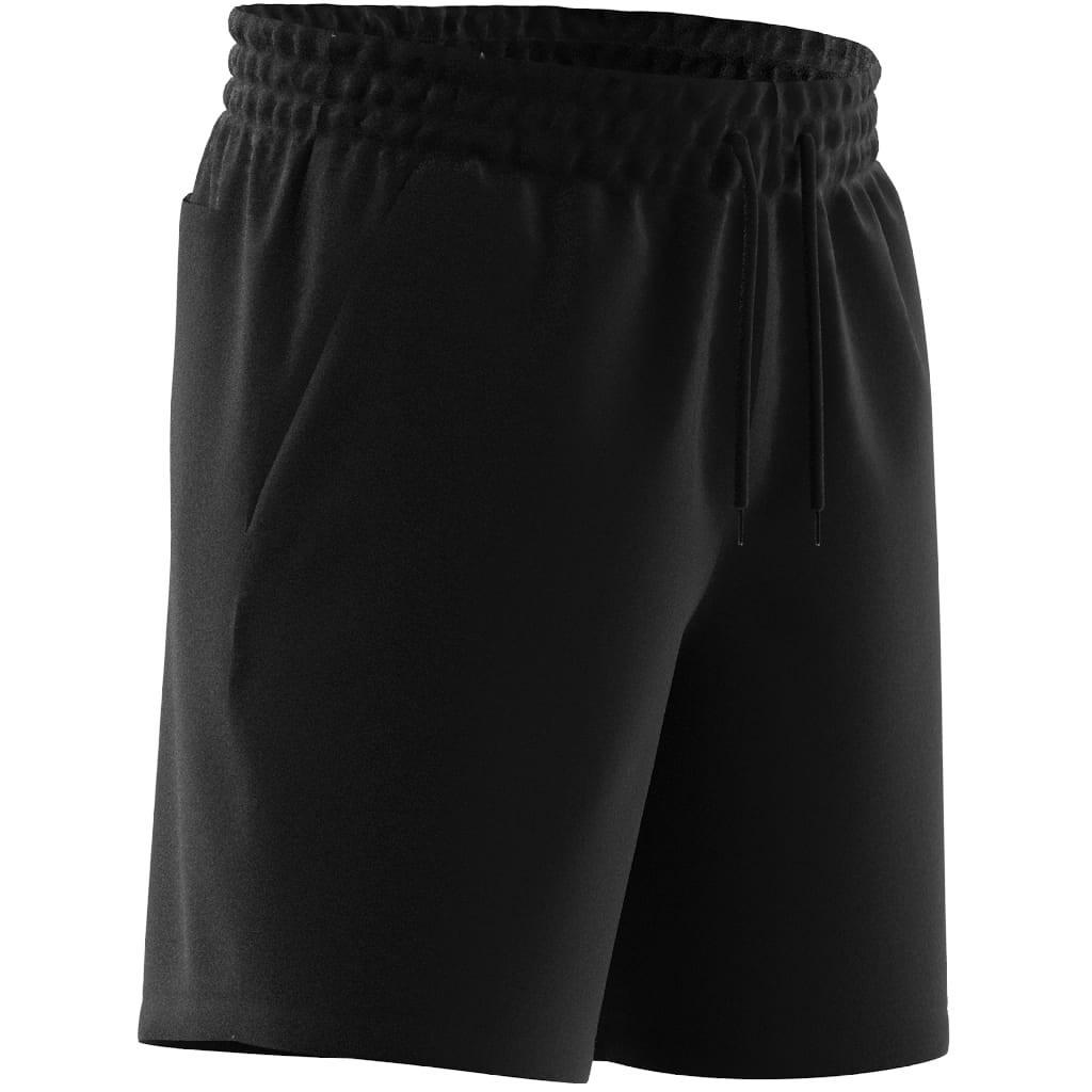 Aeroready Essentials Chelsea Small Logo Shorts, Black, A901_ONE, large image number 4