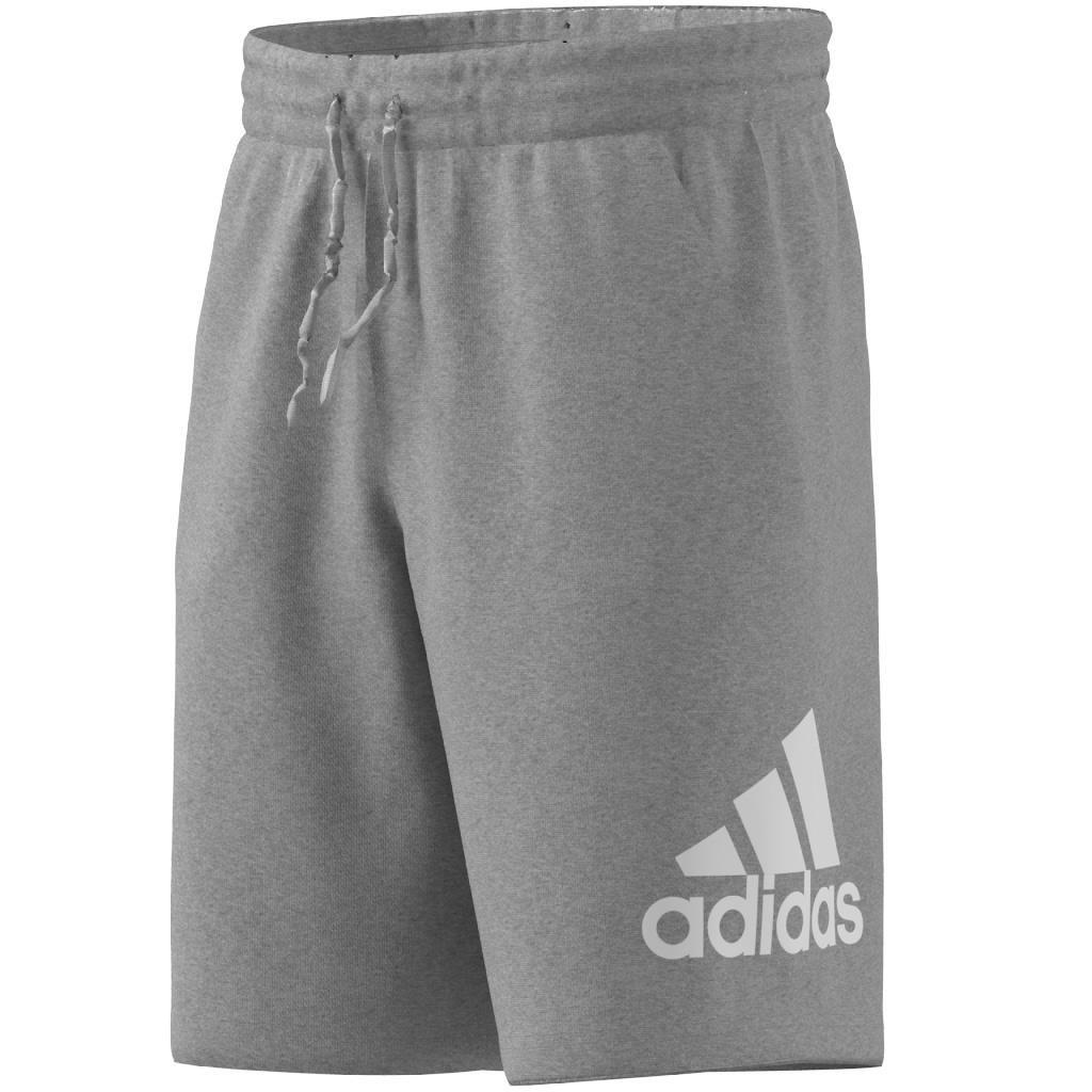 Essentials Big Logo French Terry Shorts, Grey, A901_ONE, large image number 3