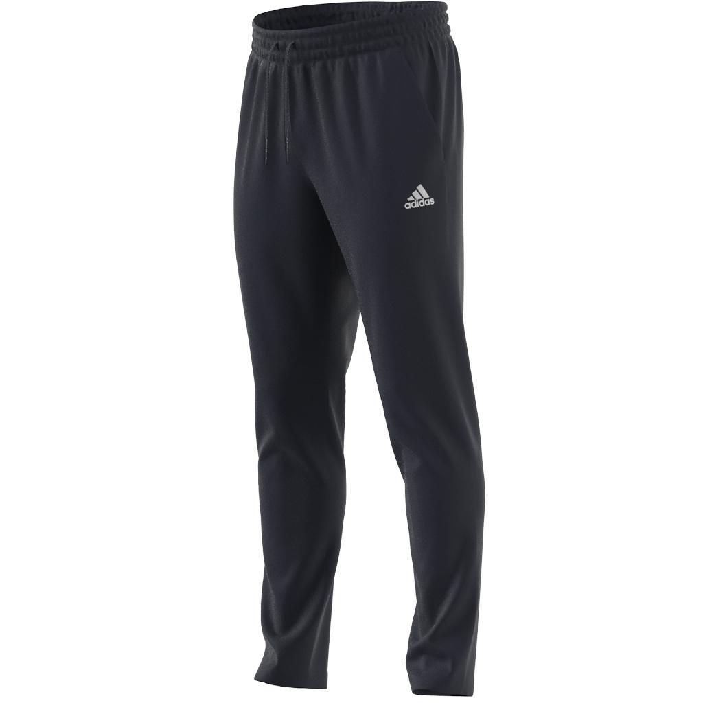 Essentials Single Jersey Tapered Open Hem Joggers, Blue, A901_ONE, large image number 10