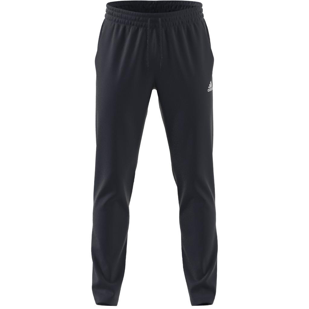 Essentials Single Jersey Tapered Open Hem Joggers, Blue, A901_ONE, large image number 12