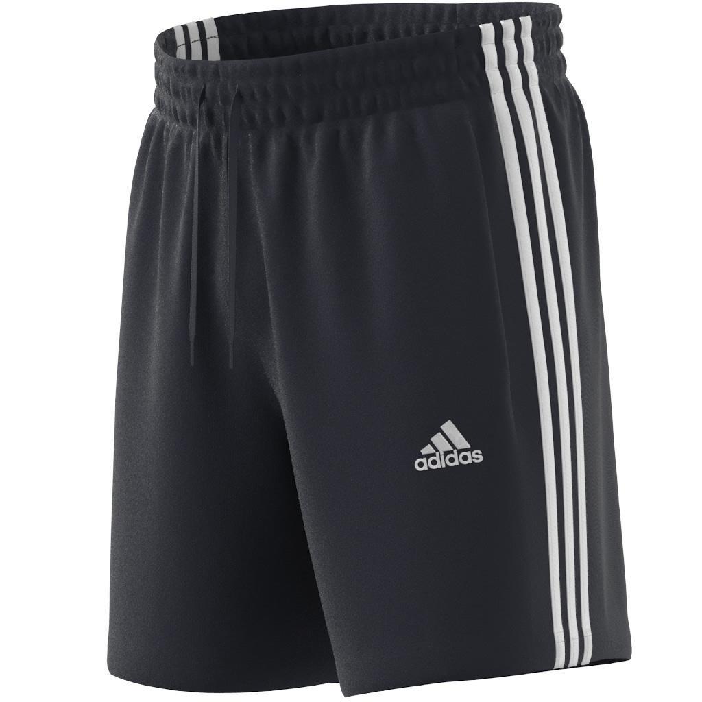 French Terry 3-Stripes Shorts, Blue, , large image number 5