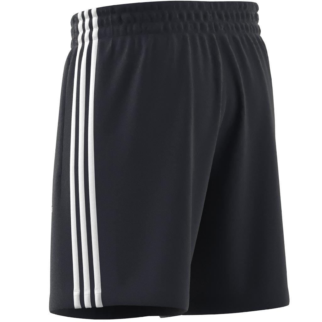 French Terry 3-Stripes Shorts, Blue, , large image number 6