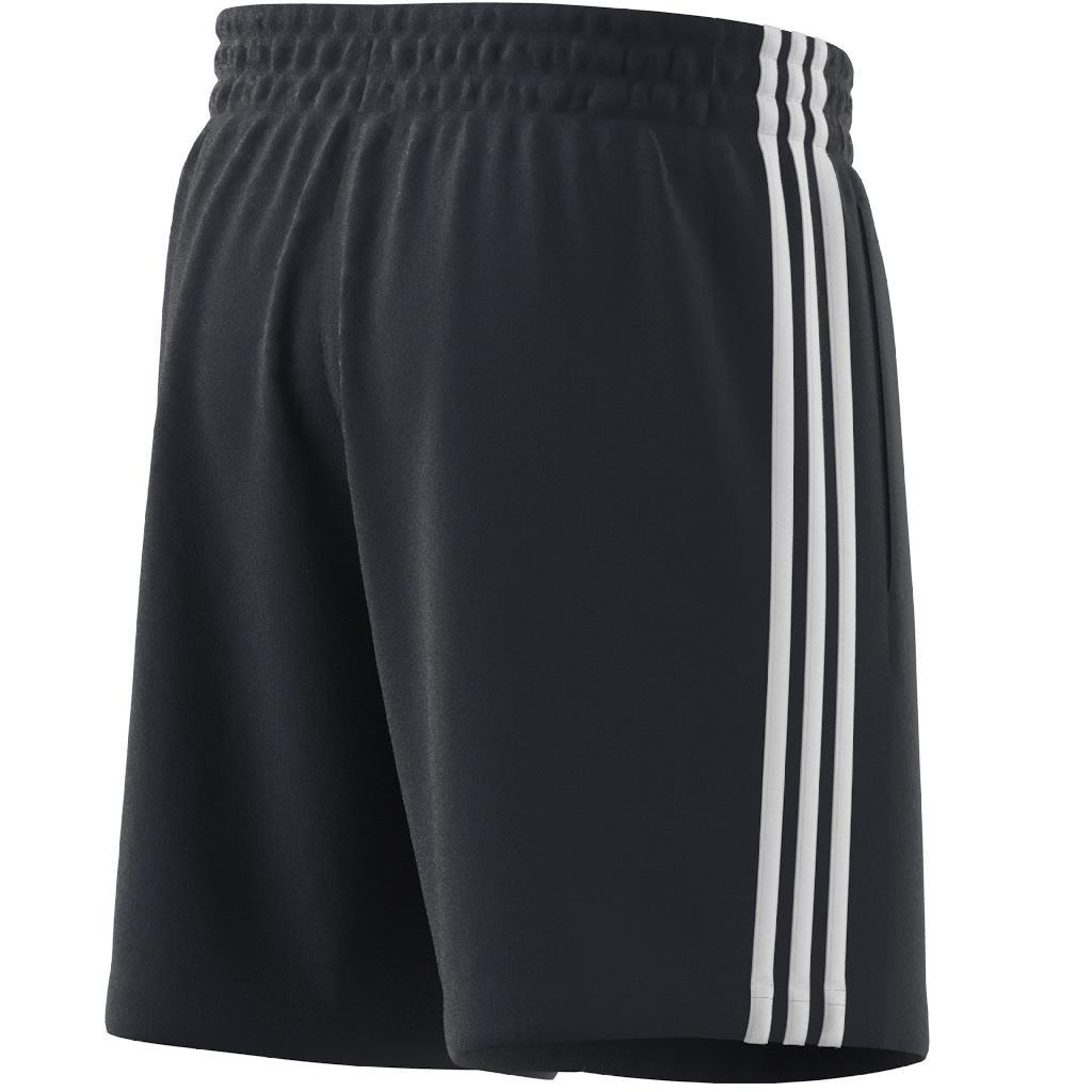 French Terry 3-Stripes Shorts, Blue, , large image number 7