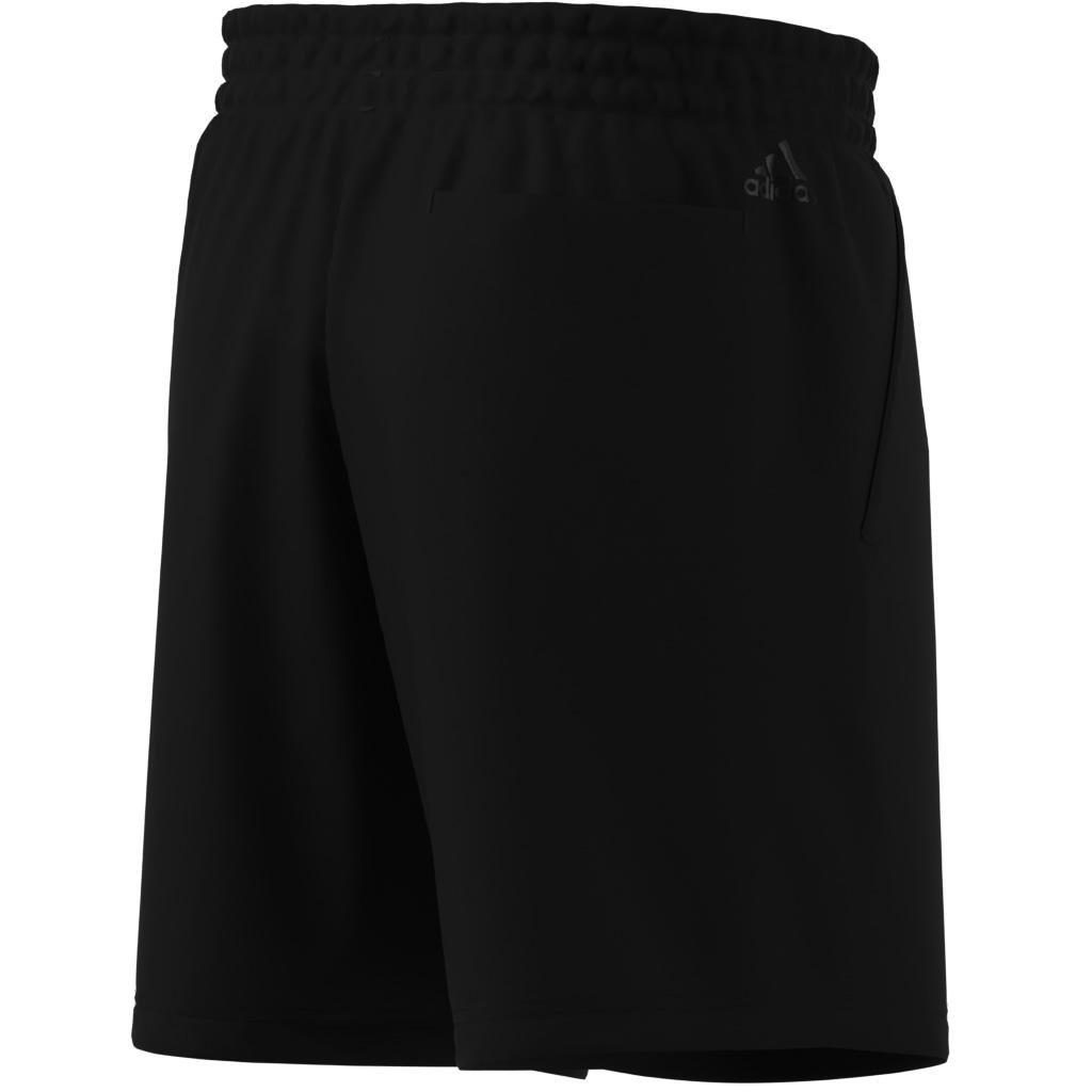 AEROREADY Essentials Chelsea Linear Logo Shorts, Black, A901_ONE, large image number 2