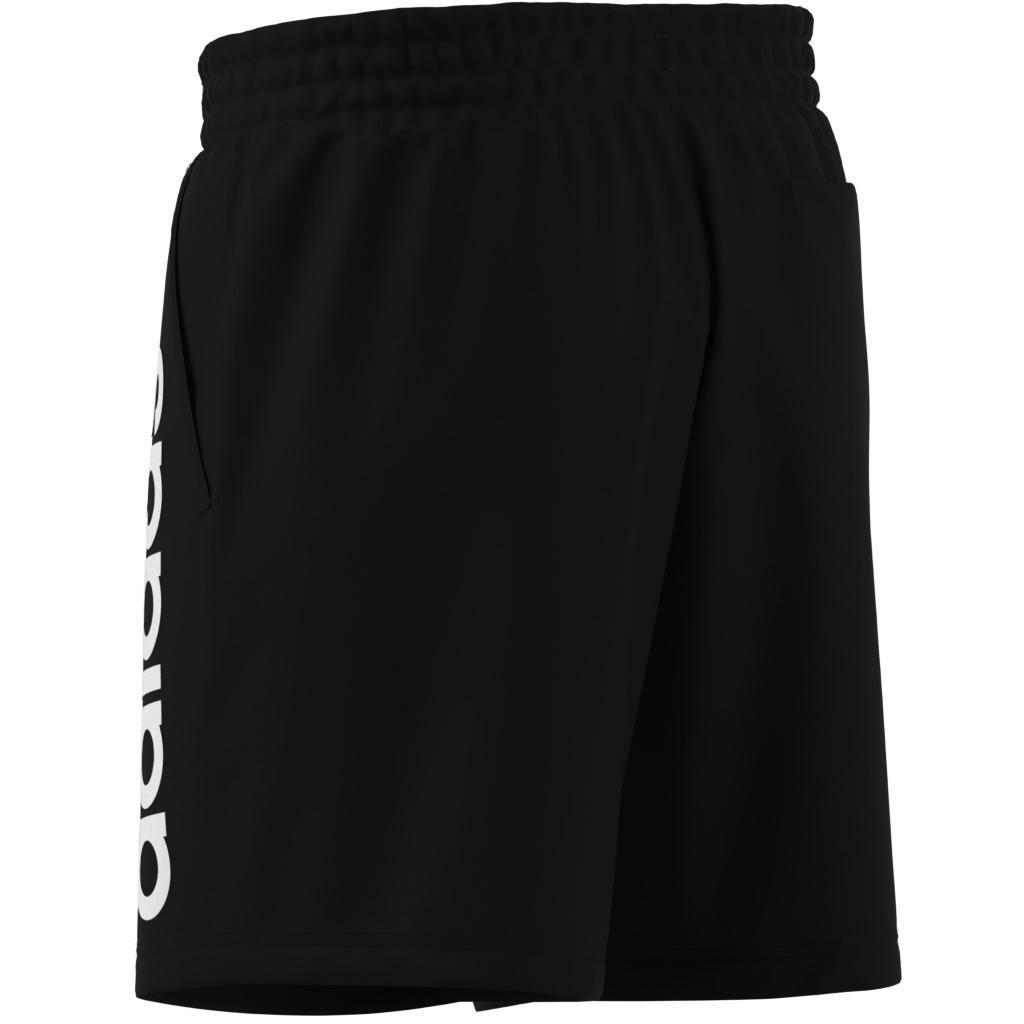 AEROREADY Essentials Chelsea Linear Logo Shorts, Black, A901_ONE, large image number 6