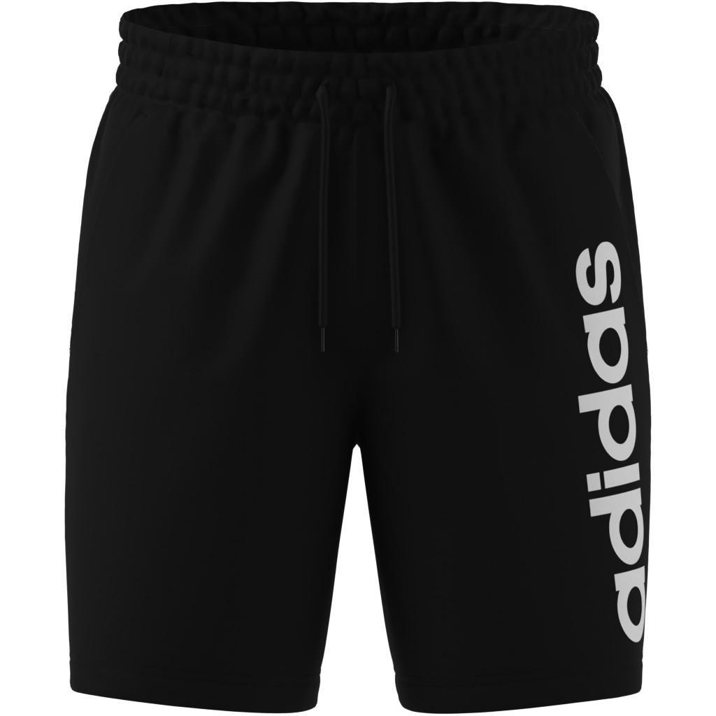 AEROREADY Essentials Chelsea Linear Logo Shorts, Black, A901_ONE, large image number 8