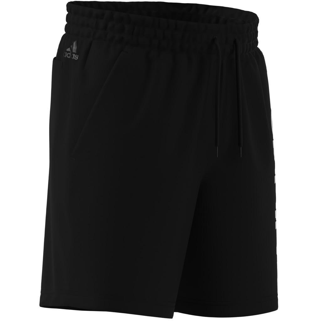 AEROREADY Essentials Chelsea Linear Logo Shorts, Black, A901_ONE, large image number 9