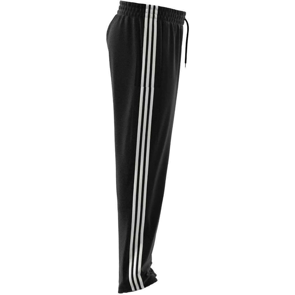 AEROREADY Essentials Elastic Cuff Woven 3-Stripes Tracksuit Bottoms, Black, A901_ONE, large image number 11