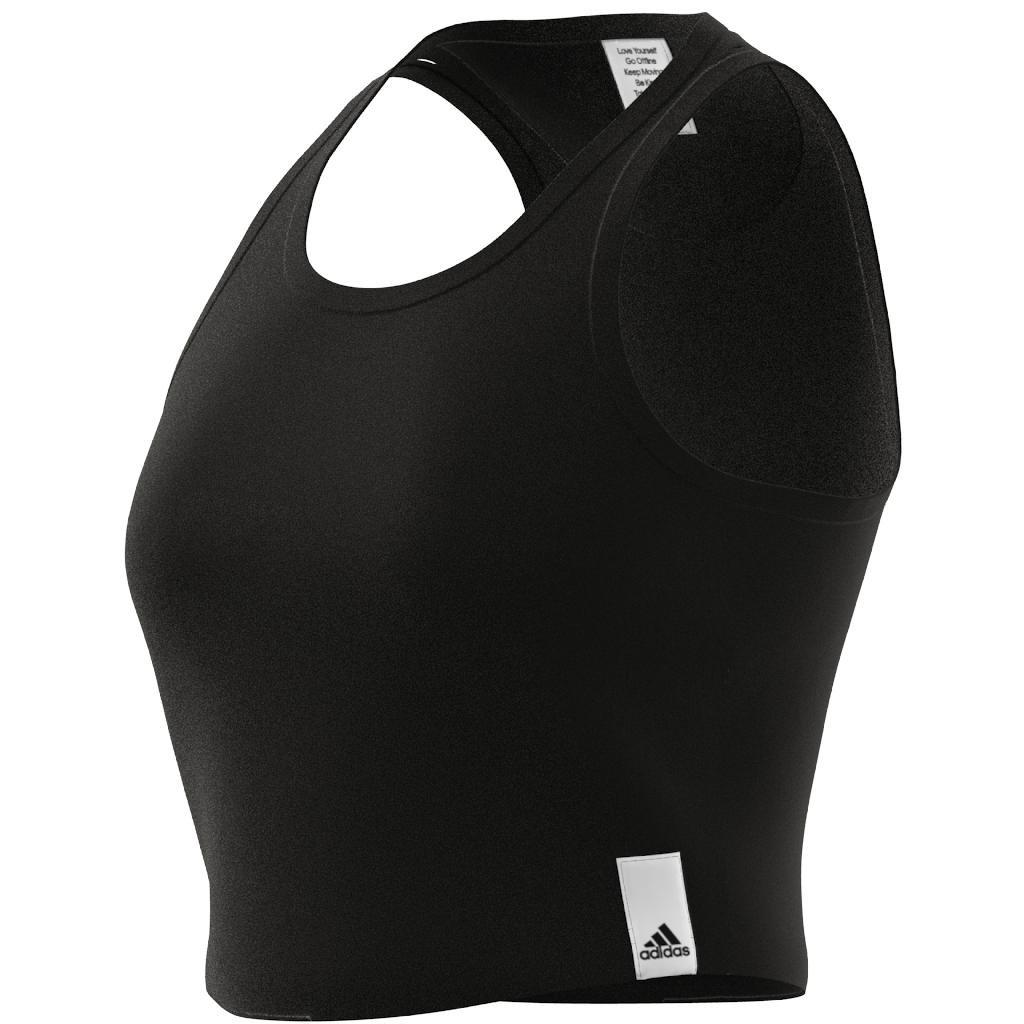 Lounge Rib Tank Top, Black, A901_ONE, large image number 6