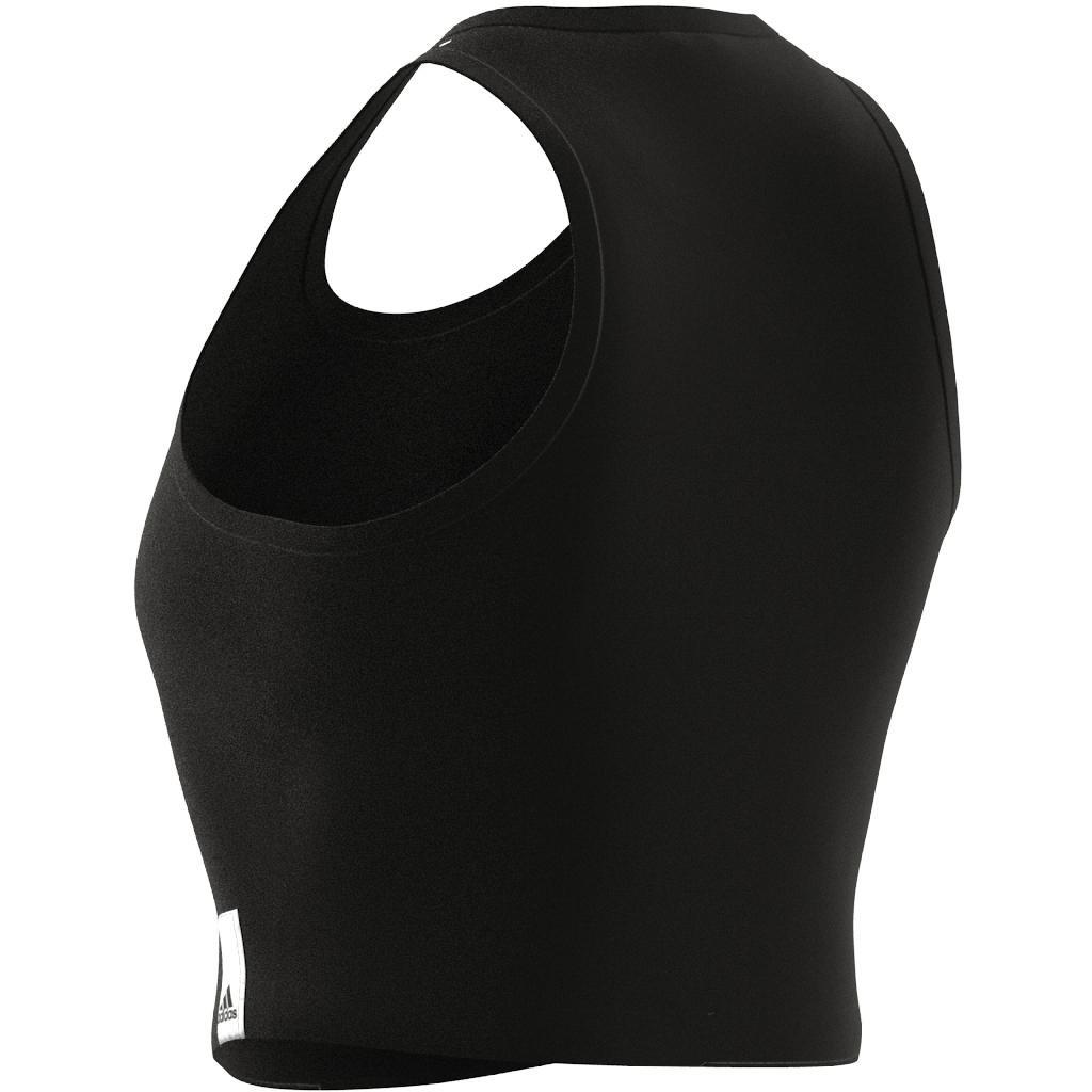 Lounge Rib Tank Top, Black, A901_ONE, large image number 11