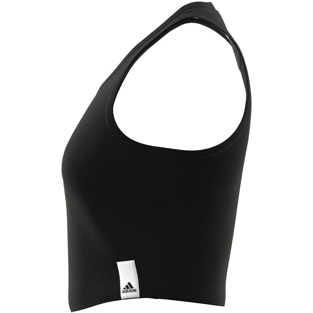 Lounge Rib Tank Top, Black, A901_ONE, large image number 12