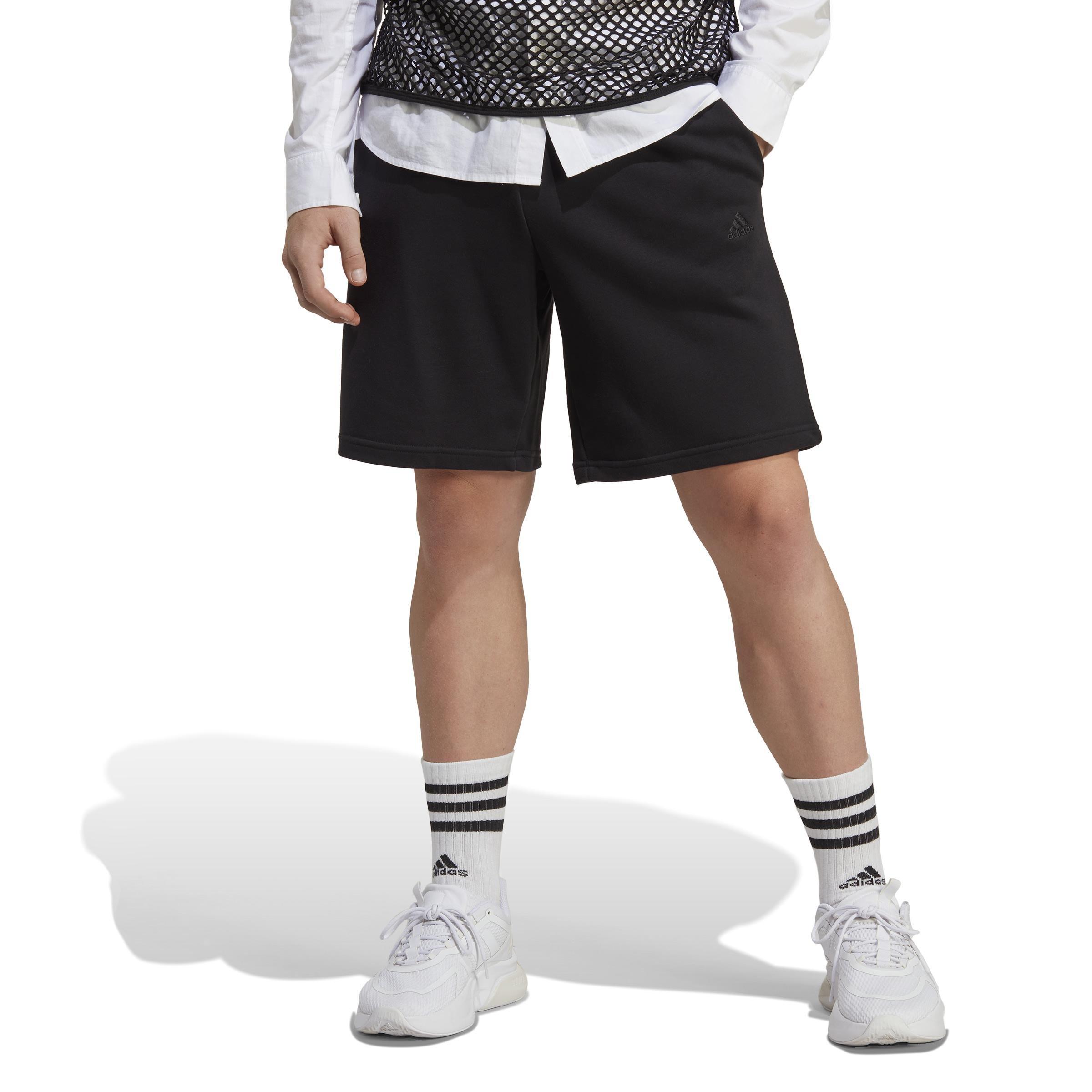 All Szn French Terry Shorts, Black, A901_ONE, medium