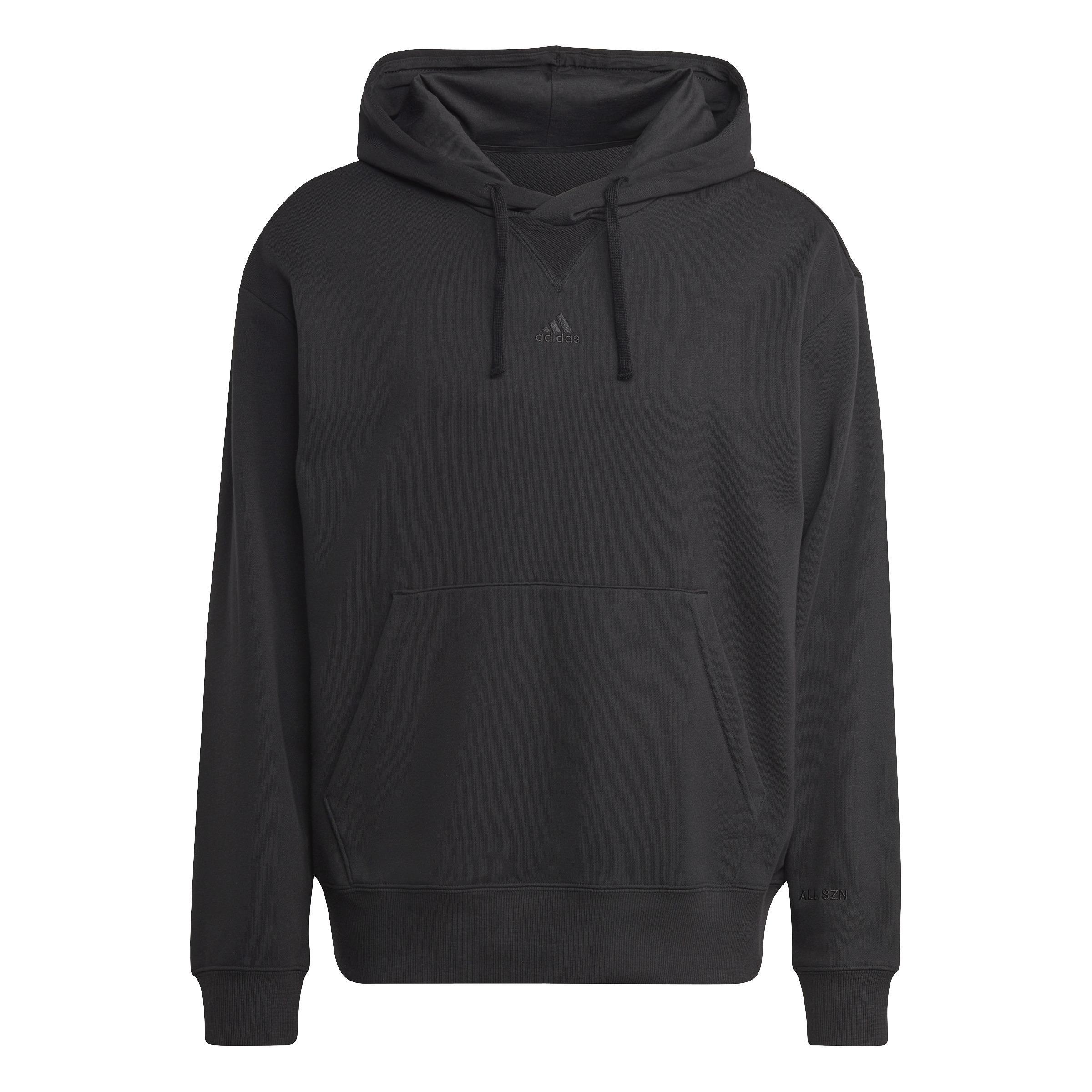 Men All Szn French Terry Hoodie, Black, A901_ONE, large image number 8