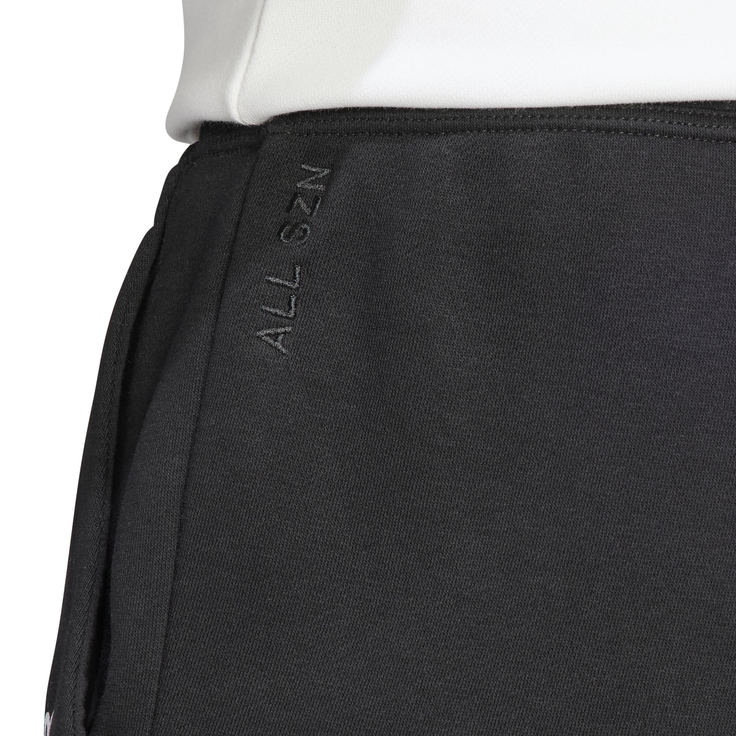 All SZN Fleece Graphic Shorts, Black, , large image number 3